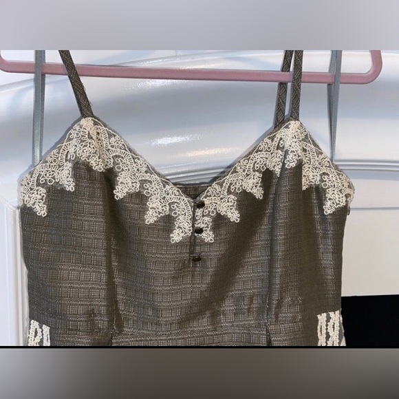 Anthropologie Moulinette Soeurs rainwashed shale dress sz 8 - Picture 10 of 10